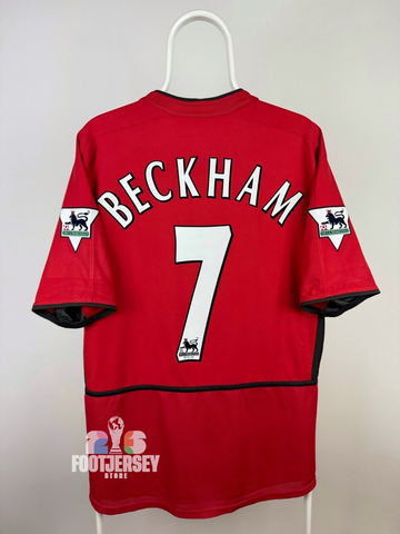 David Beckham - Manchester United 2002/03 home shirt 🏴󠁧󠁢󠁥󠁮󠁧󠁿