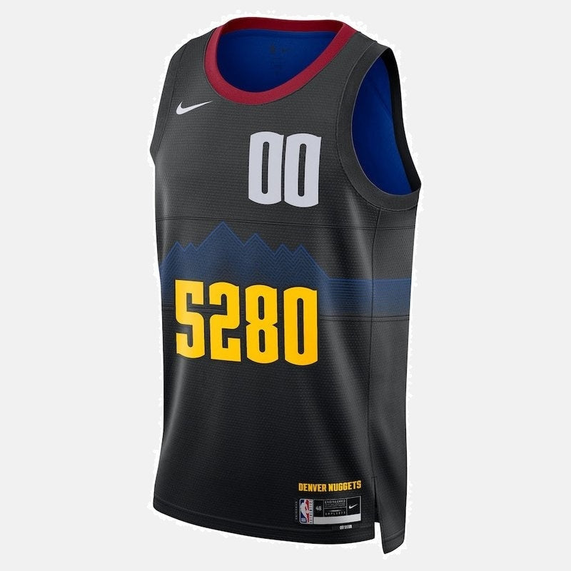 Denver Nuggets Unisex 23/24 NBA Jersey - Black - City Edition