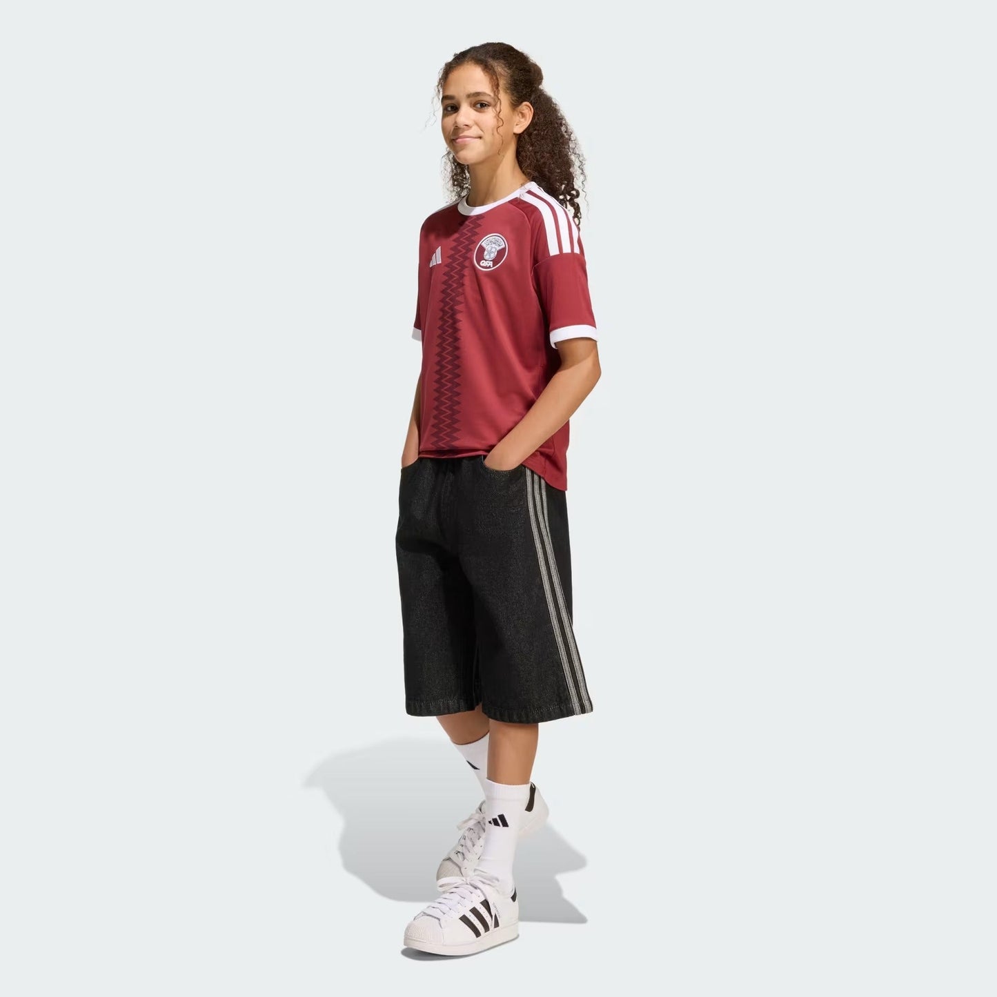 Qatar World Cup 2026 Home Kids Kit