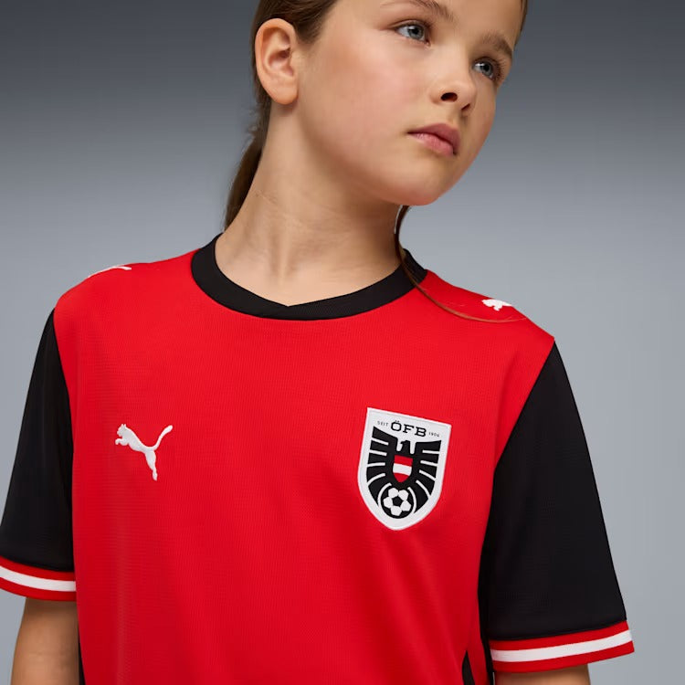 Austria World Cup 2026 Home Kids Kit