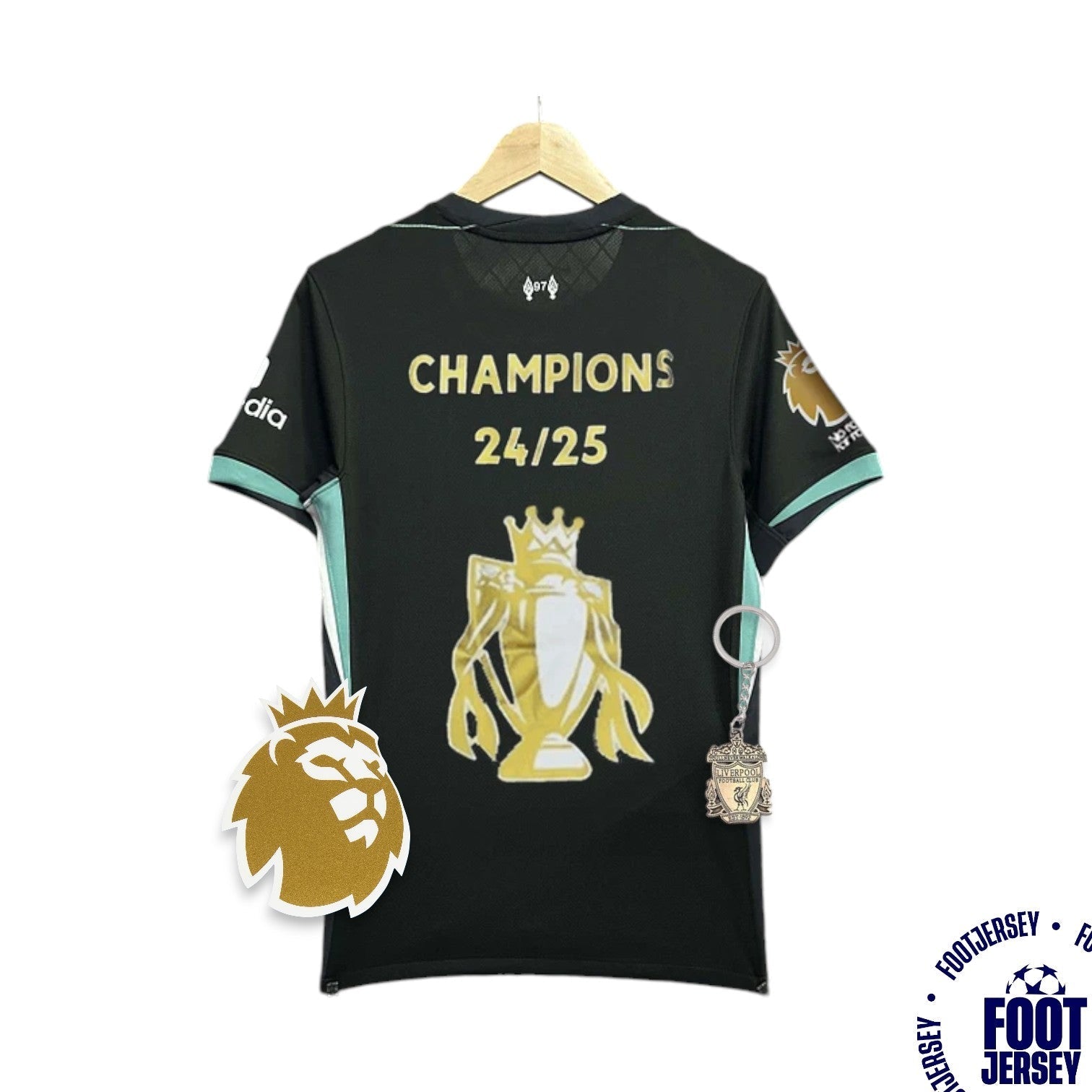 Liverpool Away Jersey 2024/2025 - CHAMPIONS