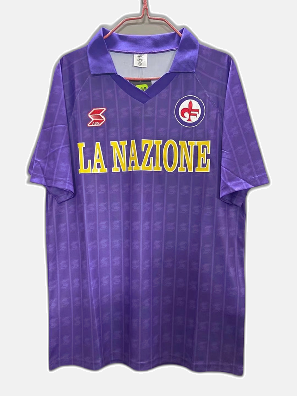 Fiorentina 89/90 I Home Jersey - Retro Version