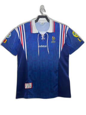 France 1996 I Home Jersey - Retro Version