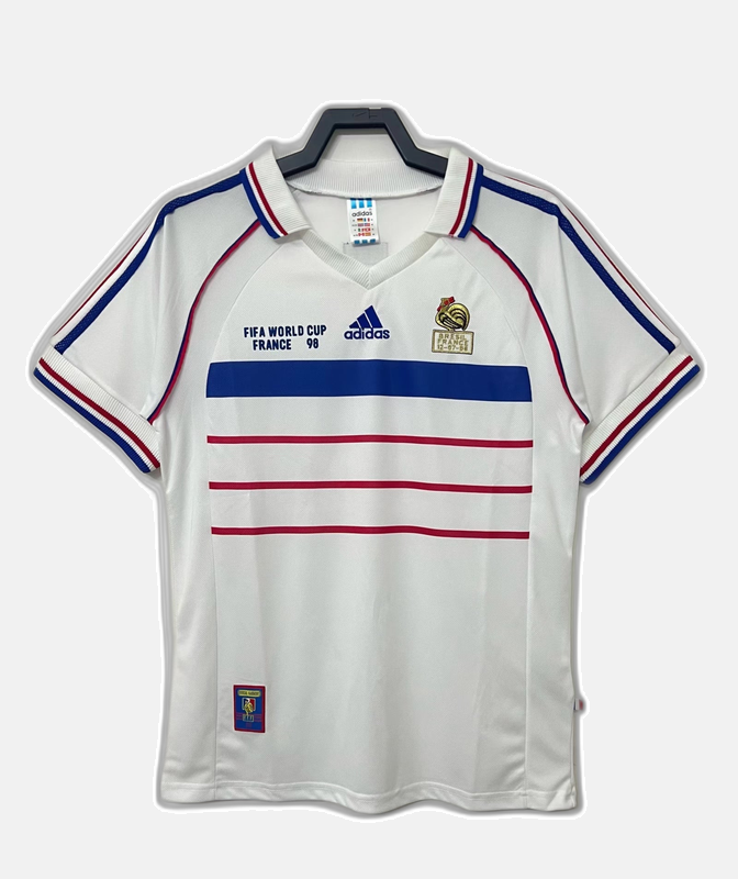 France 1998 II Away Jersey - Retro Version
