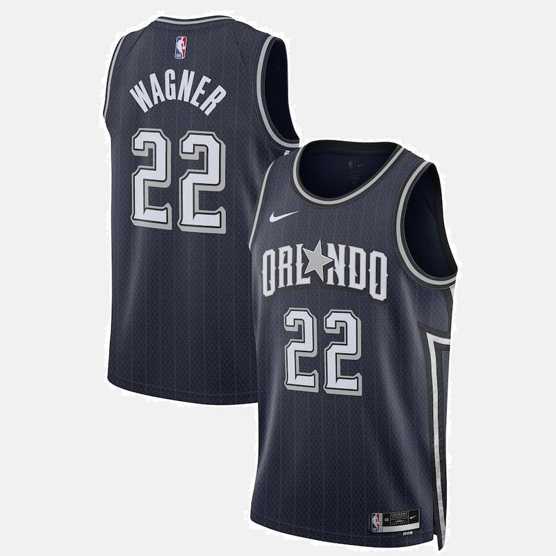 Franz Wagner Orlando Magic Unisex 23/24 NBA Jersey - Navy - City Edition
