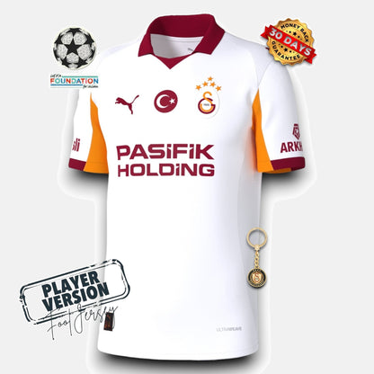 Galatasaray Player Away Jersey 2025/26 - With Sponsors