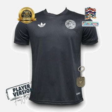 Germany 125th Anniversary Player Jersey Black