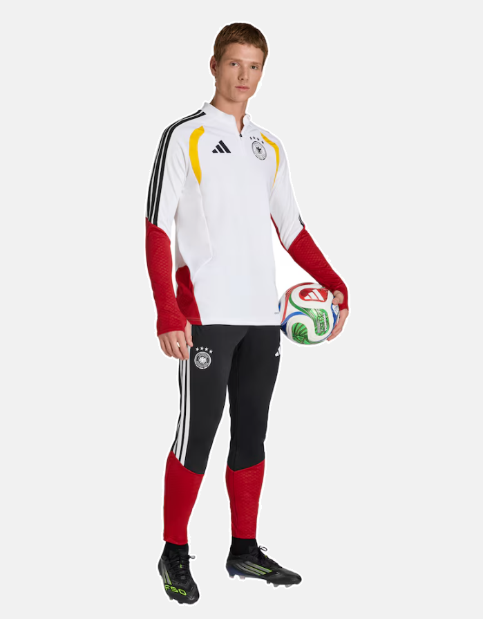 Germany World Cup 2026 Half-Zip Training Suit Set White