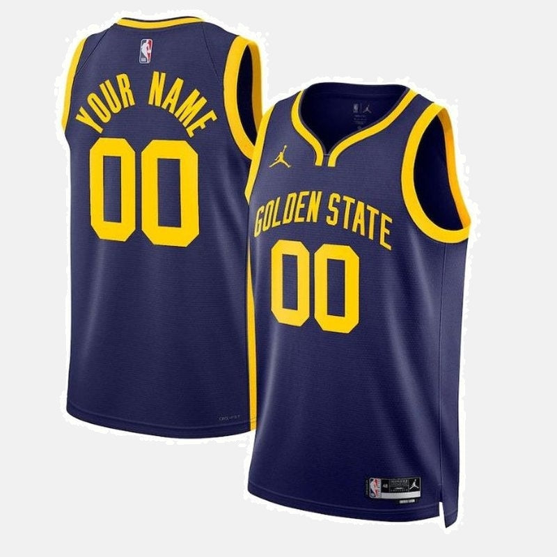 Golden State Warriors Unisex 2023 NBA Jersey - Statement Edition - Blue