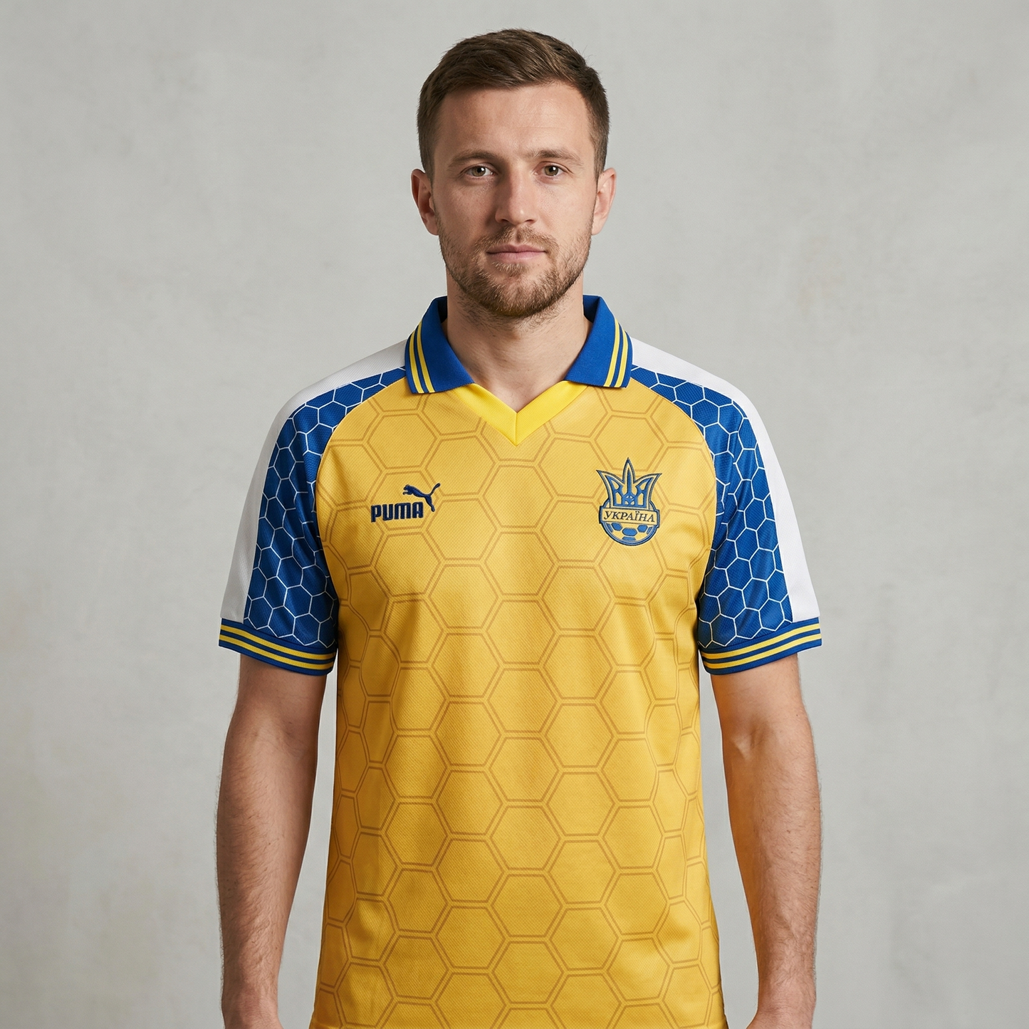 Ukraine 1998 Home Jersey