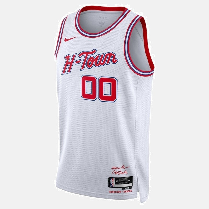 Houston Rockets Unisex 23/24 NBA Jersey - White - City Edition
