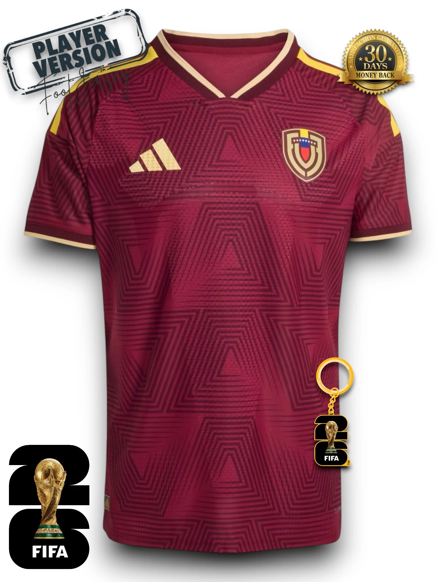 Venezuela World Cup 2026 Jersey - Player Version