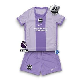 Kids Brighton Away Kit 2025/26