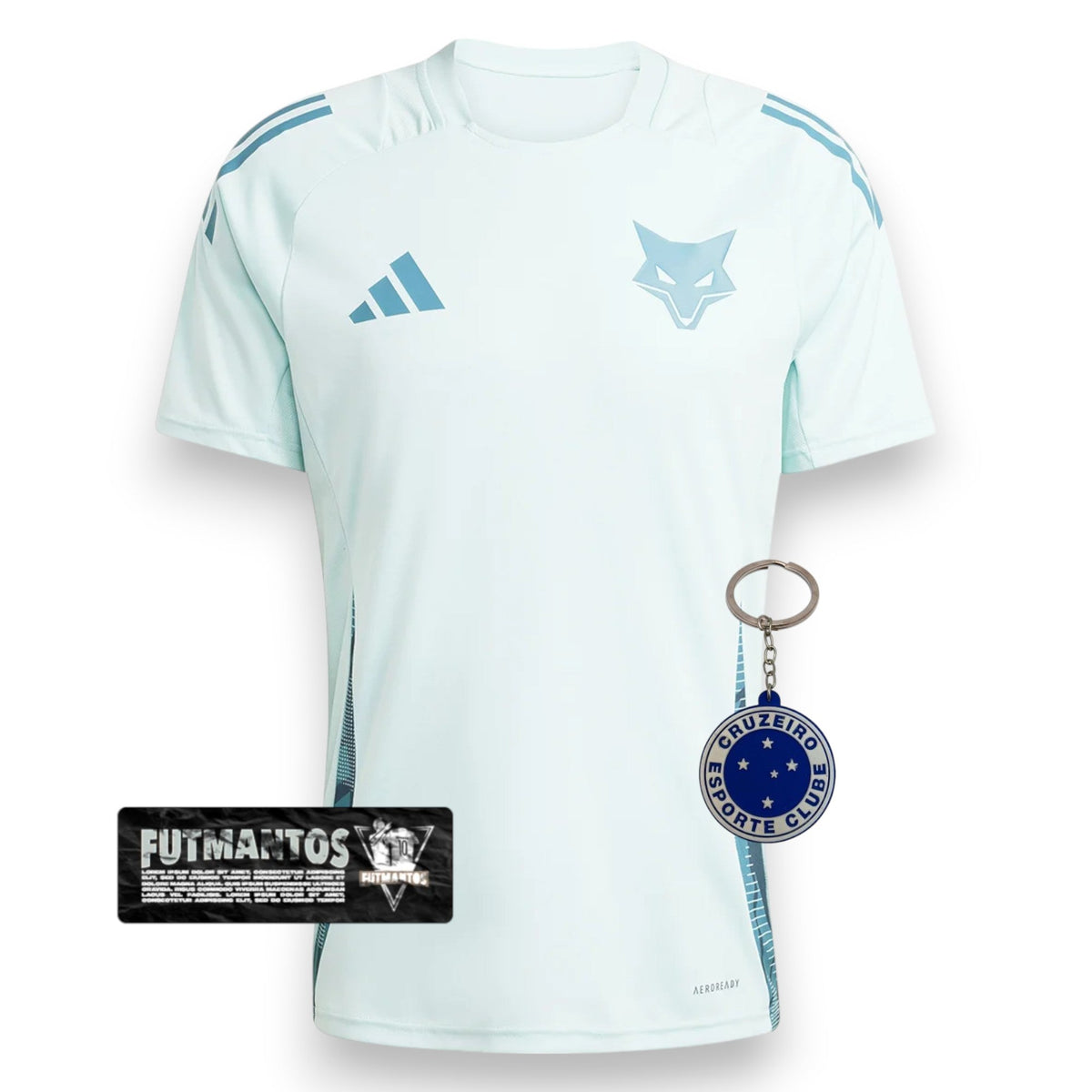 Camisa de Treino Cruzeiro 25/26 Azul Turquesa