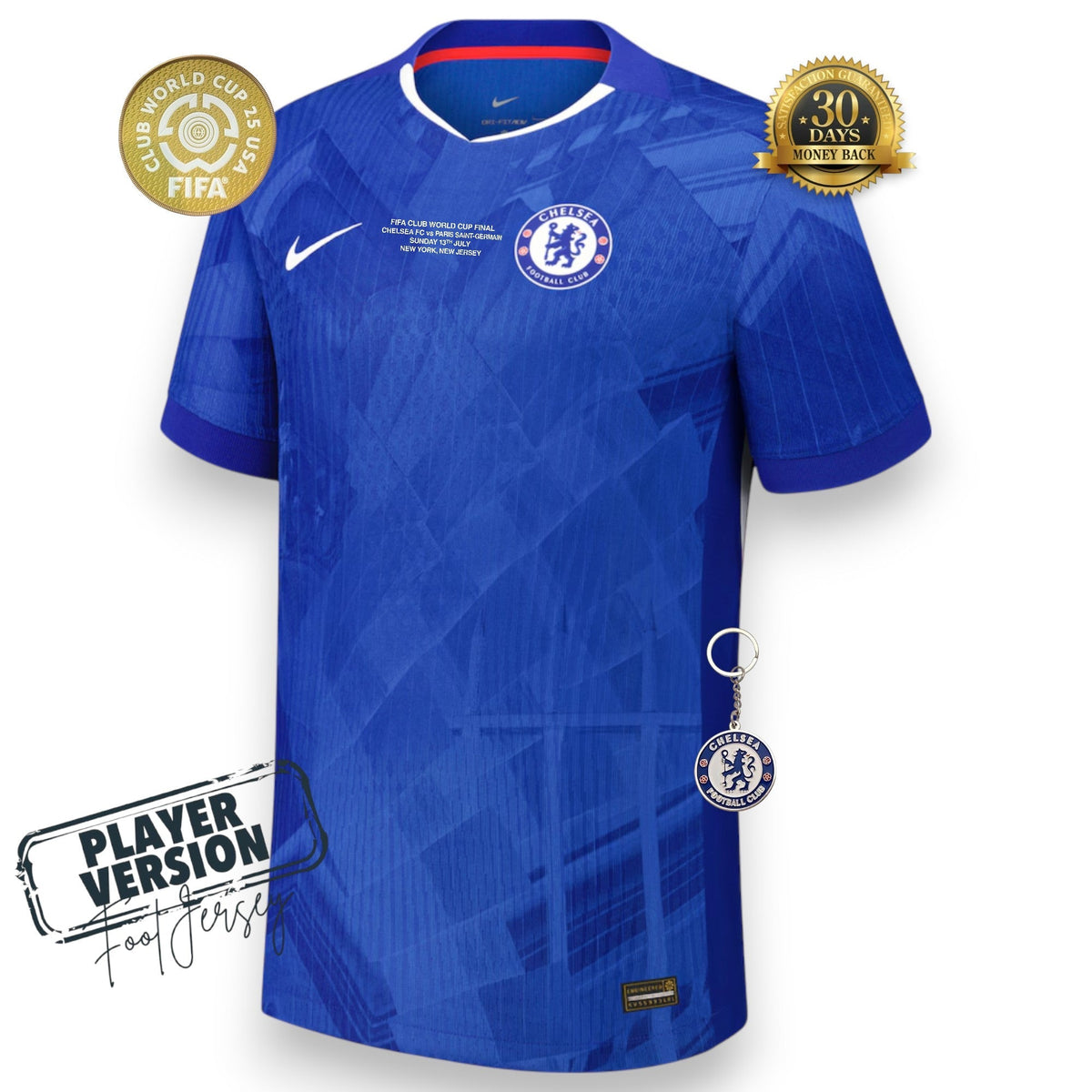 Chelsea Player Jersey Home 2025/2026 - Club World Cup Final