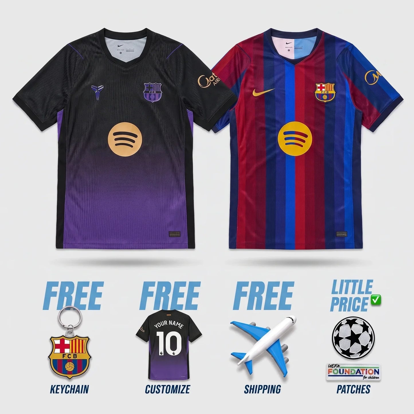 Barcelona Home and Away 2026/27 Combo