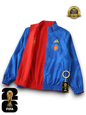 Spain World Cup 2026 Windbreaker Reversible