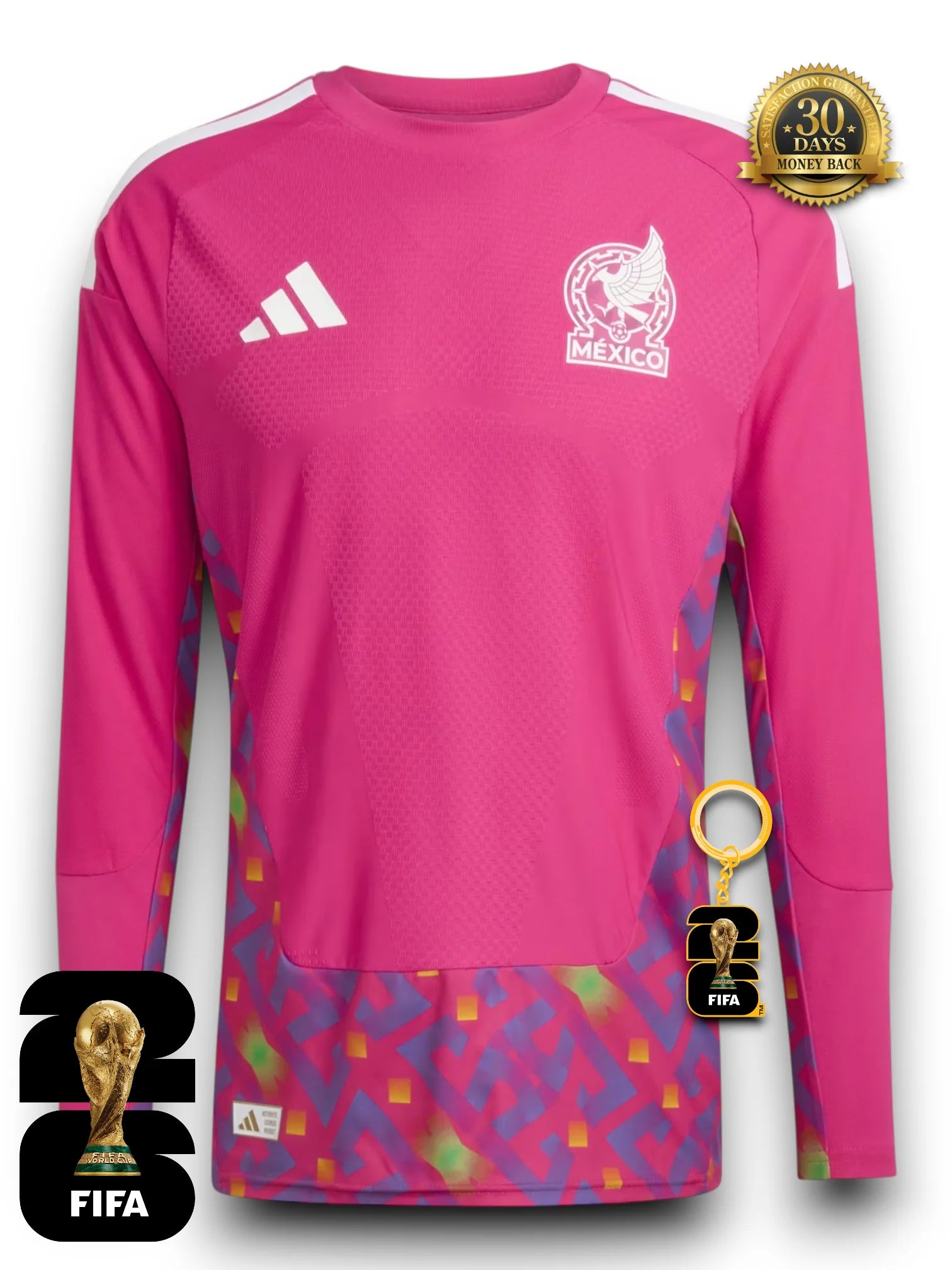 Mexico World Cup 2026 Goalkeeper Jersey - Long Sleeve