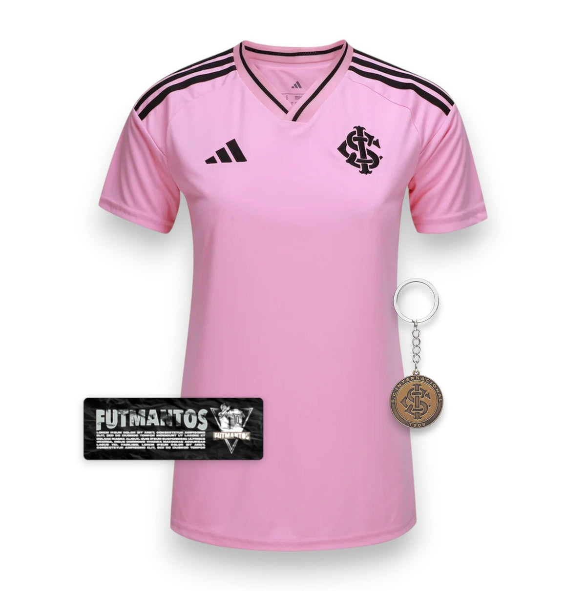 Camisa Internacional 25/26 Outubro Rosa Feminina