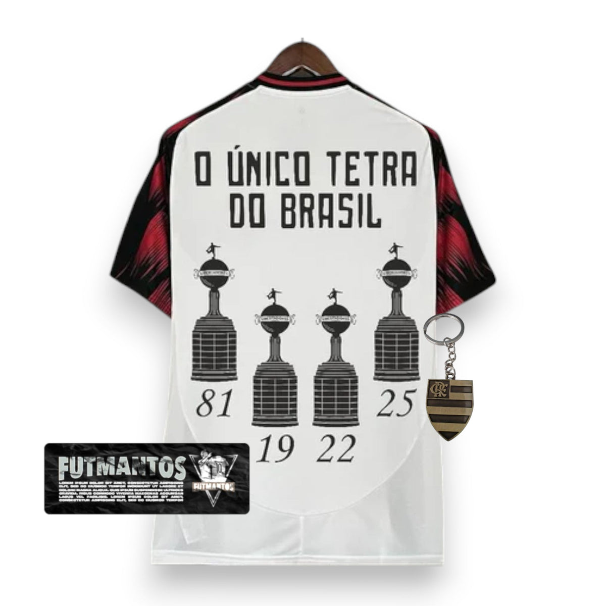 Camisa FLAMENGO CRF II 25/26 - TETRA CAMPEÃO