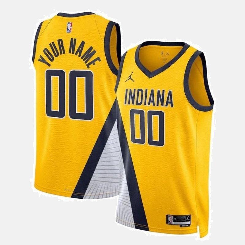 Indiana Pacers Unisex 2023 NBA Jersey - Statement Edition - Yellow
