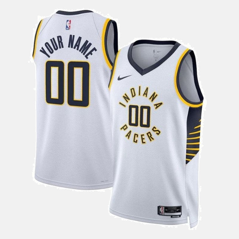 Indiana Pacers Unisex 2023 White NBA Jersey - Association Edition