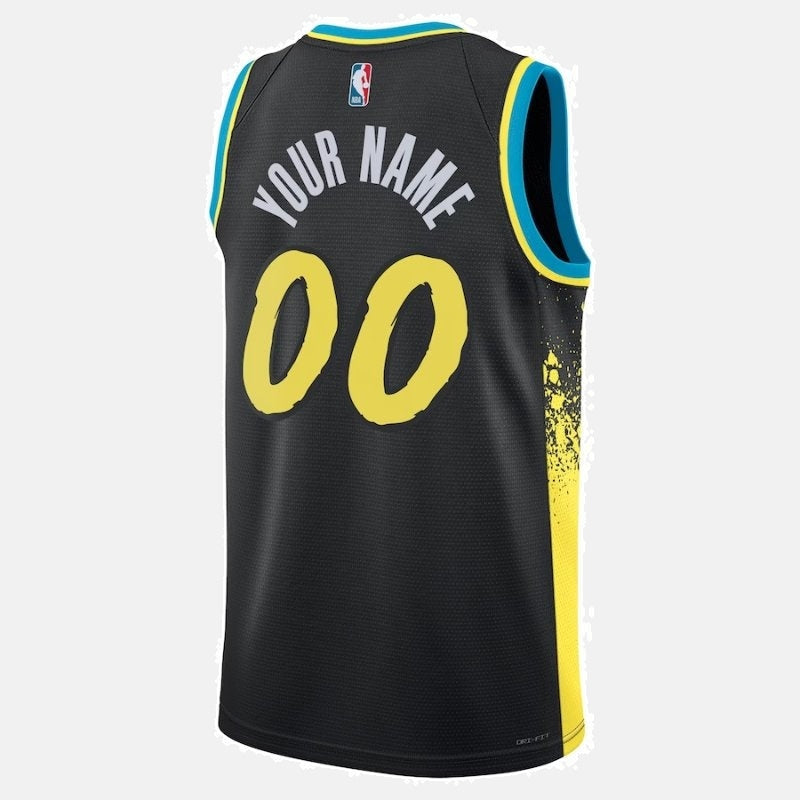 Indiana Pacers Unisex 23/24 NBA Jersey - Black - City Edition