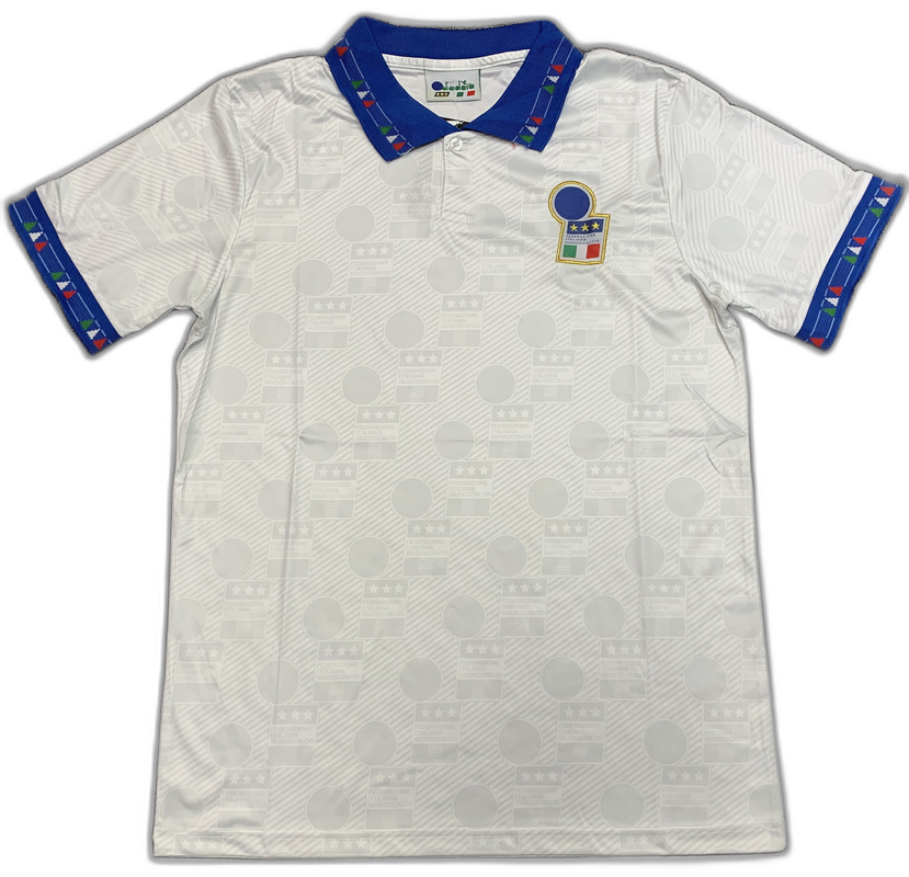 Italy 1994 II Away Jersey - Retro Version
