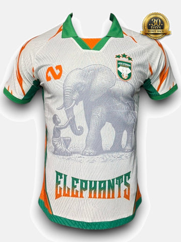 Ivory Coast Special Edition White Jersey - Player Version