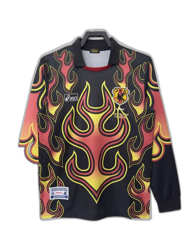 Japan 1998 Goalkeeper Jersey - Long Sleeve Retro Version