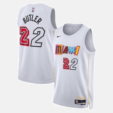 Jimmy Butler Miami Heat Unisex 2023 NBA Jersey - City Edition - White