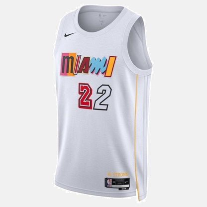 Jimmy Butler Miami Heat Unisex 2023 NBA Jersey - City Edition - White