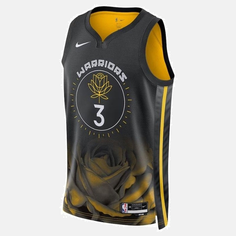 Jordan Poole Golden State Warriors Unisex 2023 NBA Jersey - City Edition - Black