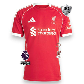 Liverpool Home Jersey 2025/26 - CHAMPIONS #20