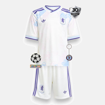 Kids Aston Villa Third Kit 2025/26