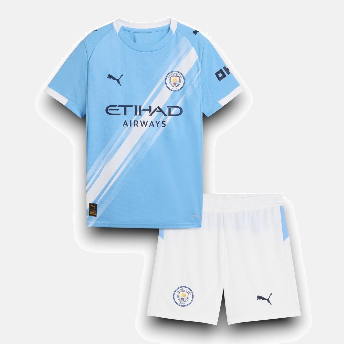 Kids Manchester City Home Kit 2025/26