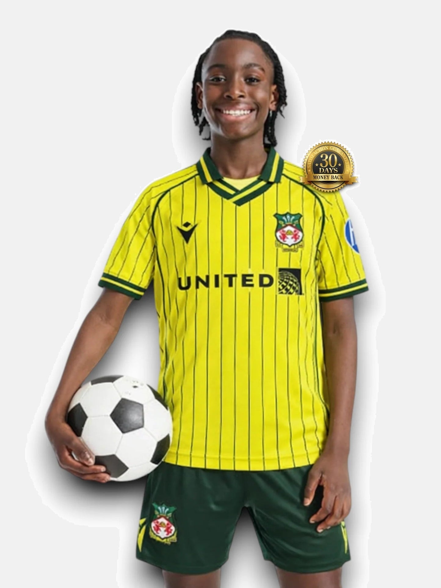 Kids Wrexham AFC Away Kit 2025/26