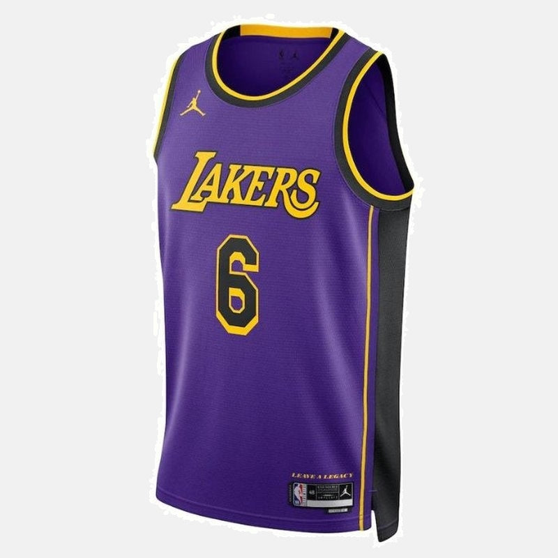LeBron James Los Angeles Lakers 2023 Statement Edition NBA Jersey - Purple