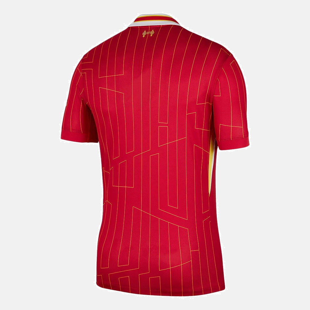 Liverpool Home Jersey 2024/2025 - CHAMPIONS 20 & Gold Trophy