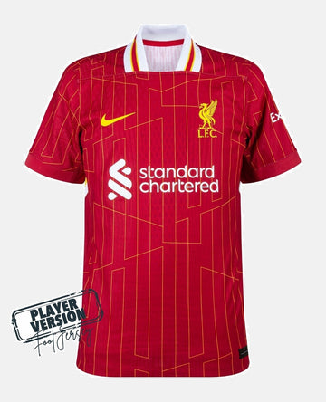 Liverpool Player Jersey Home 2024/2025