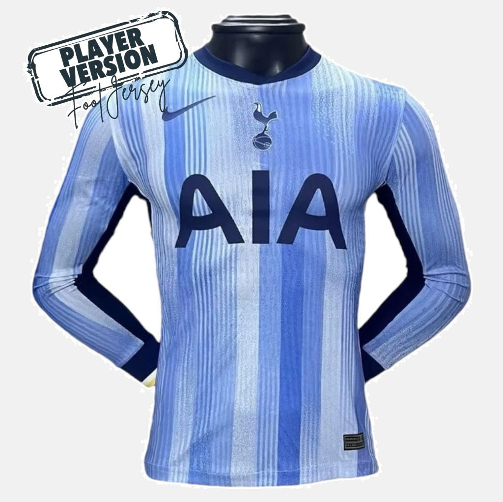 Tottenham Hotspur Player Away Jersey 2024/2025 Long Sleeve