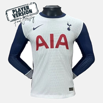Tottenham Hotspur Player Home Jersey 2024/2025 Long Sleeve