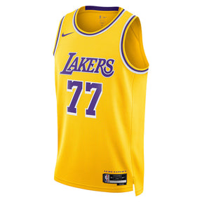 Luka Don������������������i������������������ - Los Angeles Lakers Icon Edition 2024 NBA Jersey - Gold - Unisex