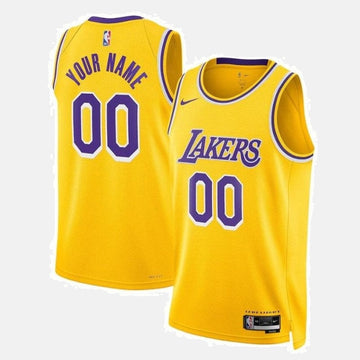 Los Angeles Lakers Unisex 2023 NBA Jersey Gold - Icon Edition