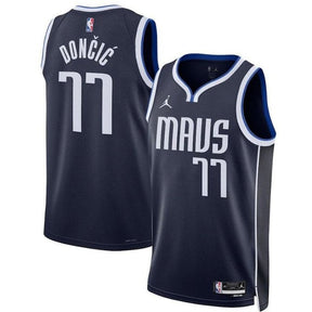 Luka Don������������������i������������������ - Dallas Mavericks Unisex 2023 Statement Edition NBA Jersey - Navy