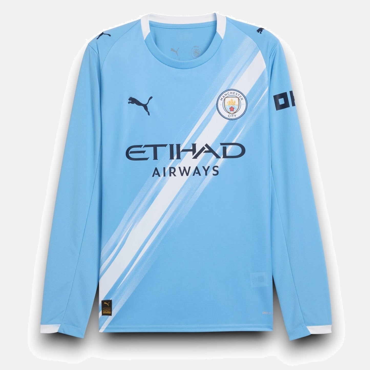 Manchester City Home Jersey 2025/26 Long Sleeve