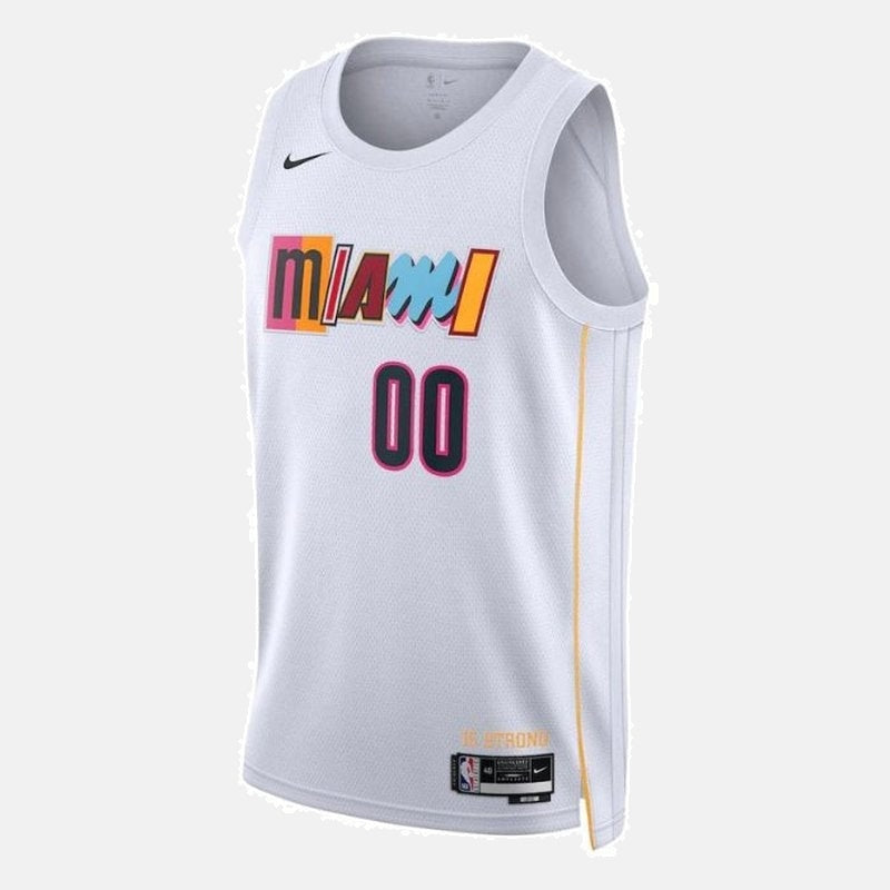 Miami Heat Unisex 2023 NBA Jersey - City Edition - White