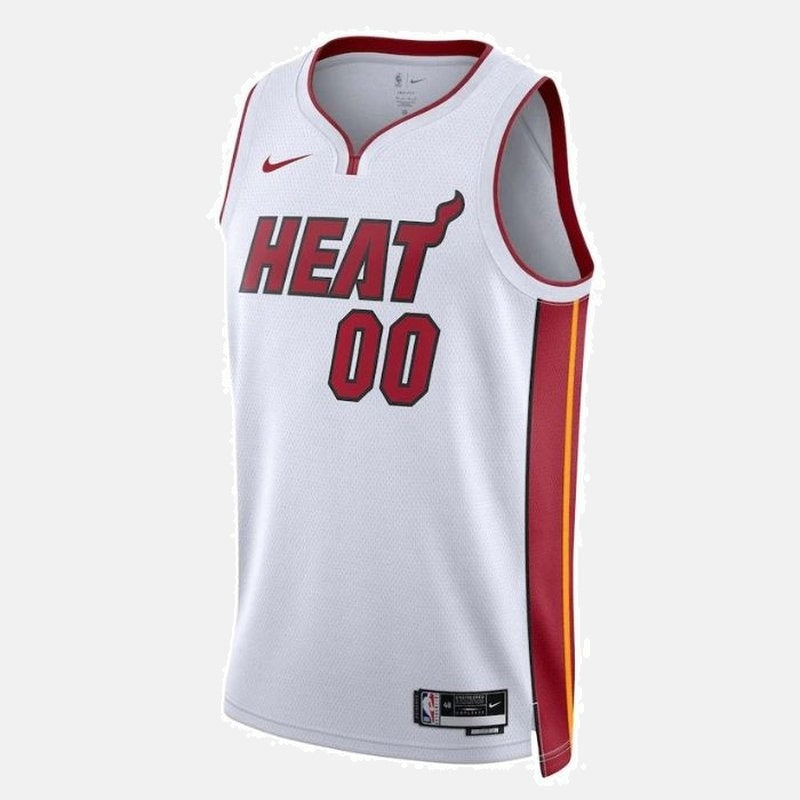 Miami Heat Unisex 2023 White NBA Jersey - Association Edition