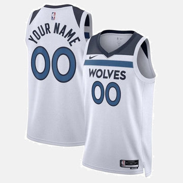 Minnesota Timberwolves Unisex 2023 White NBA Jersey - Association Edition