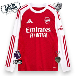 Arsenal Player Home Jersey 2025/26 Long Sleeve